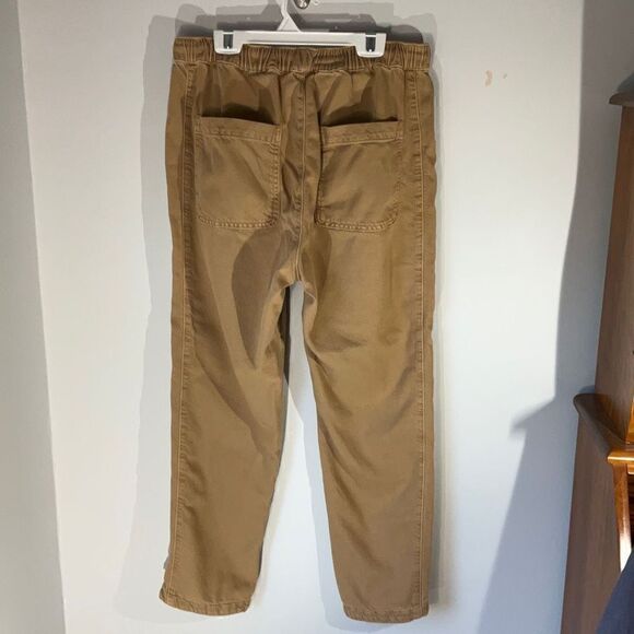 Pilcro Cottage Utility Jeans, Small, Tan. Anthropologie. Tie waist Casual, cozy! - Picture 3 of 16